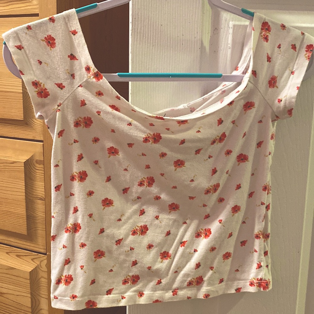 Coquette Floral Crop Top